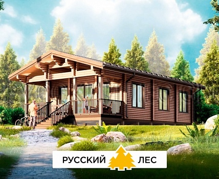 Дом из бруса 13,0 х 7,0, проект - СЯО
